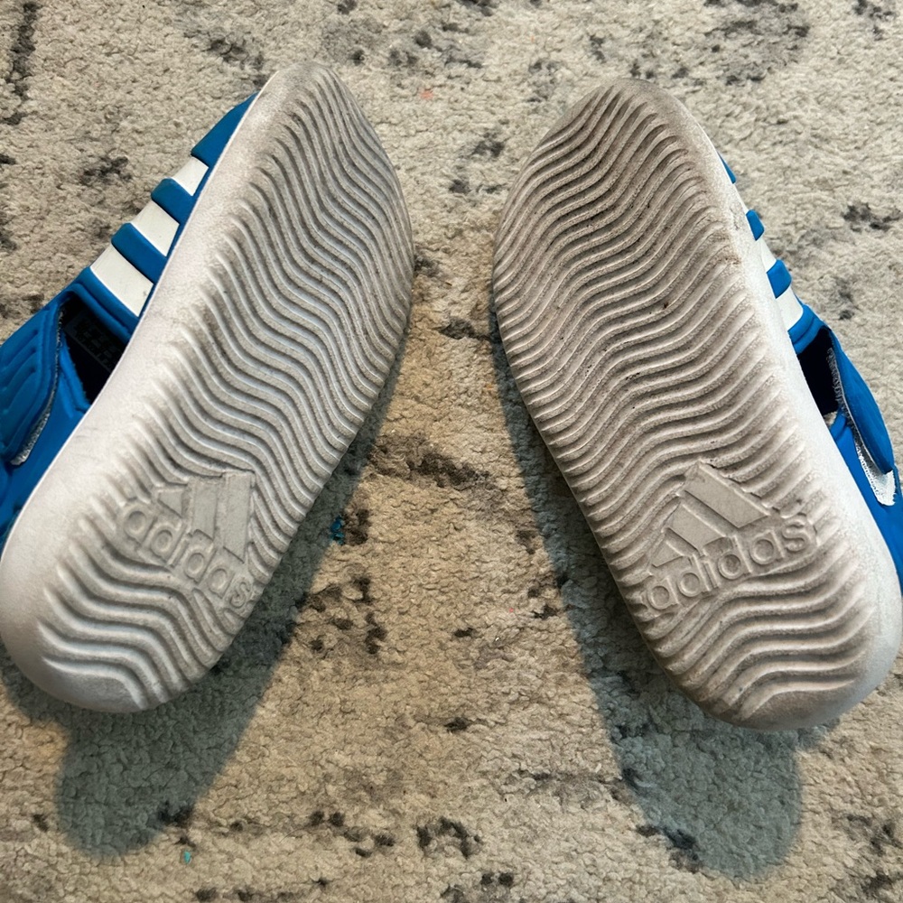 Adidas Unisex Water Shoes / Slides Size 11 Blue LIGHTWEIGHT - Picture 5 of 7
